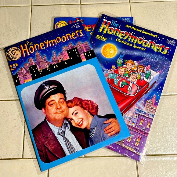 Vintage 1988 The Honeymooners Comic Books #1,3,5 - Picture 1 of 4